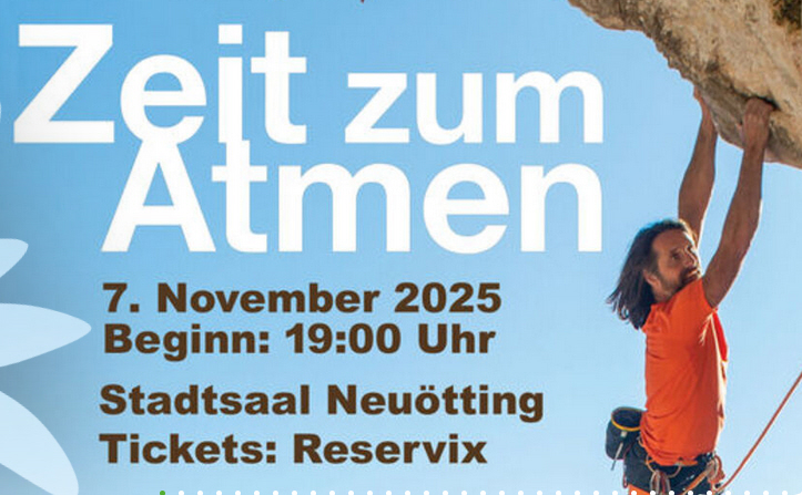 Veranstaltung Alexander Huber in Neuötting am 7.November 2025